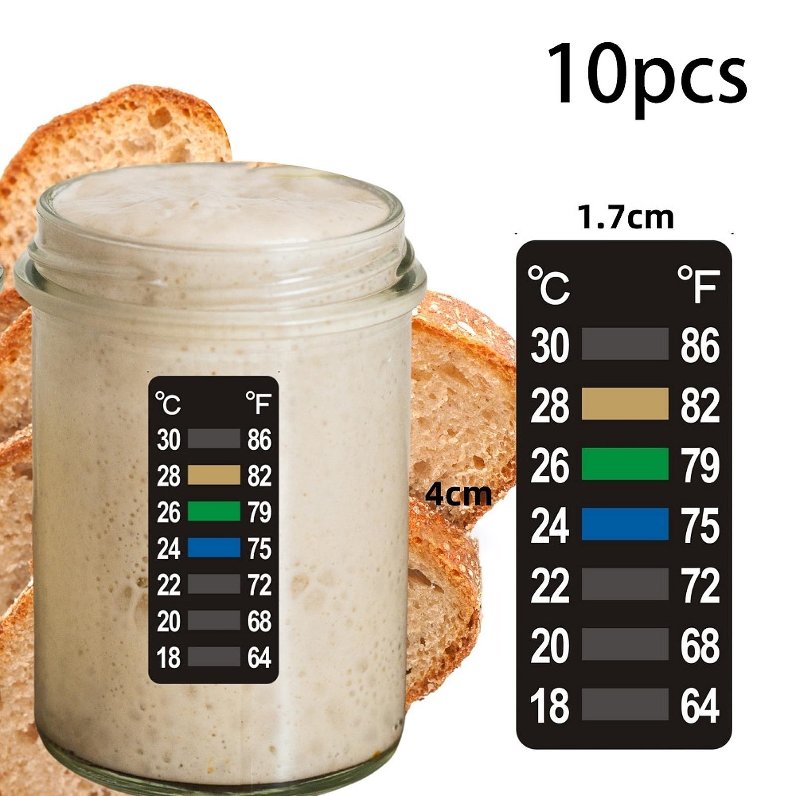 Temperature Strip Thermometer - 10 bandes de mesure de température
