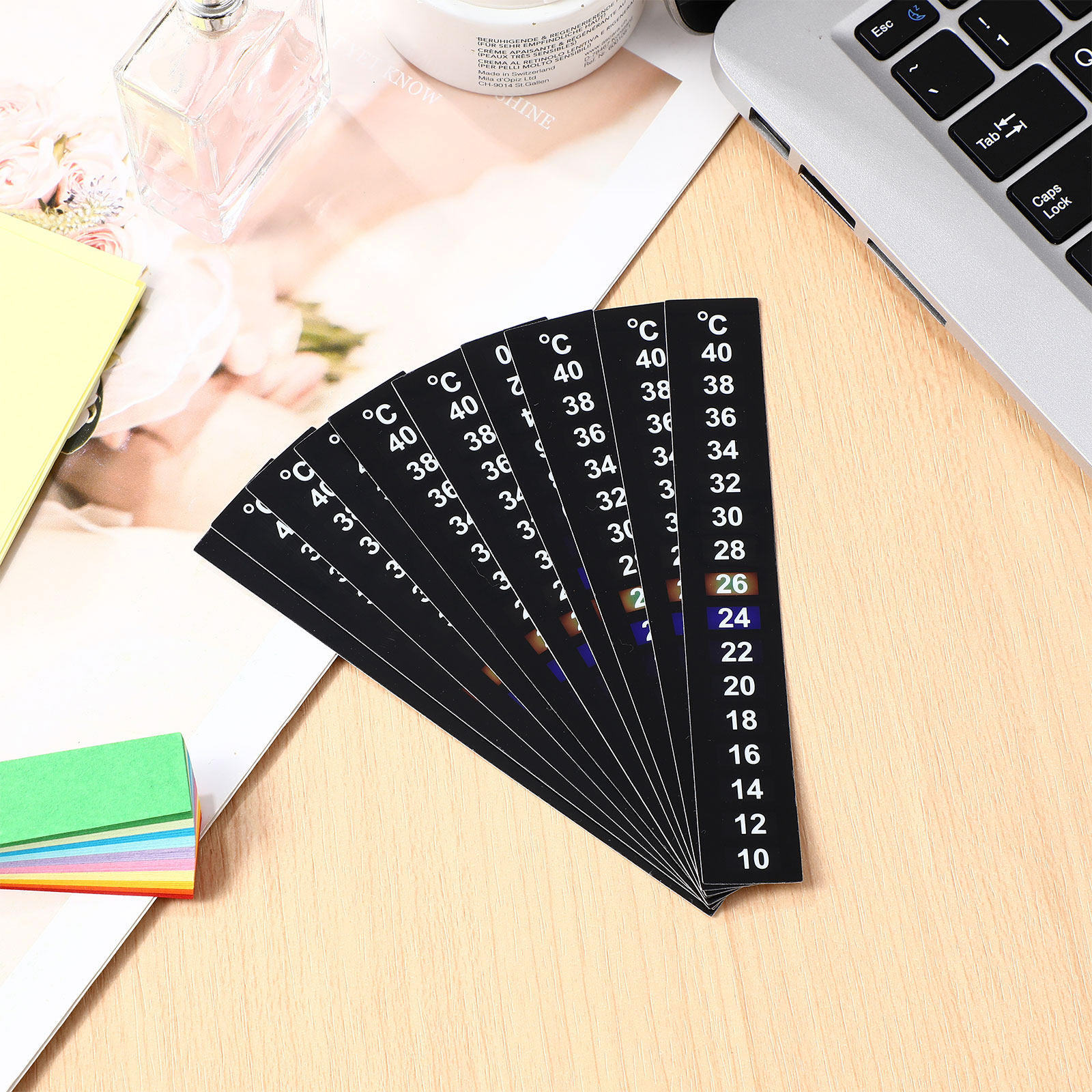 Bandelettes de température à c - Temperature Strip Thermometer avis et prix