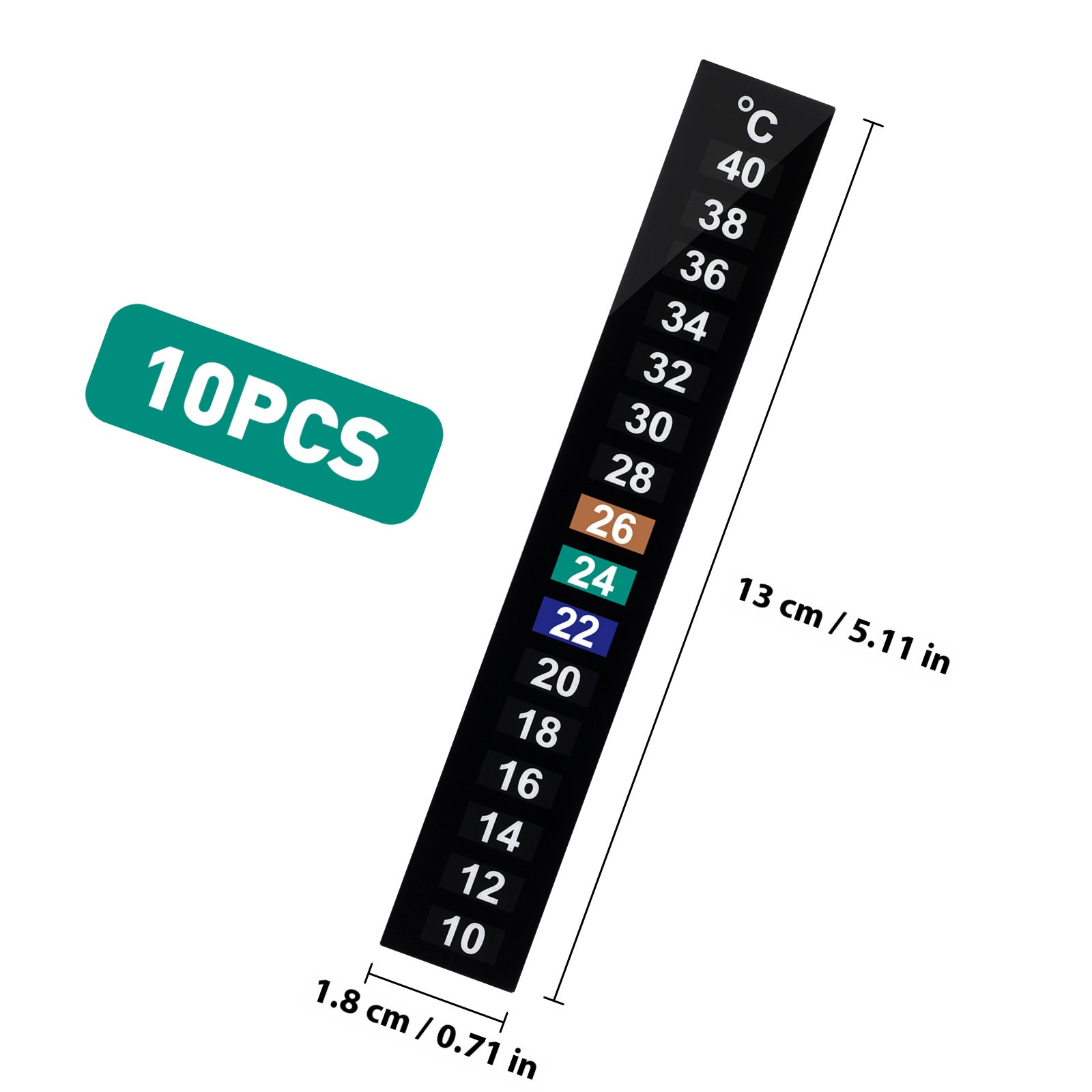 Bandelettes de température à c - Temperature Strip Thermometer avis et prix