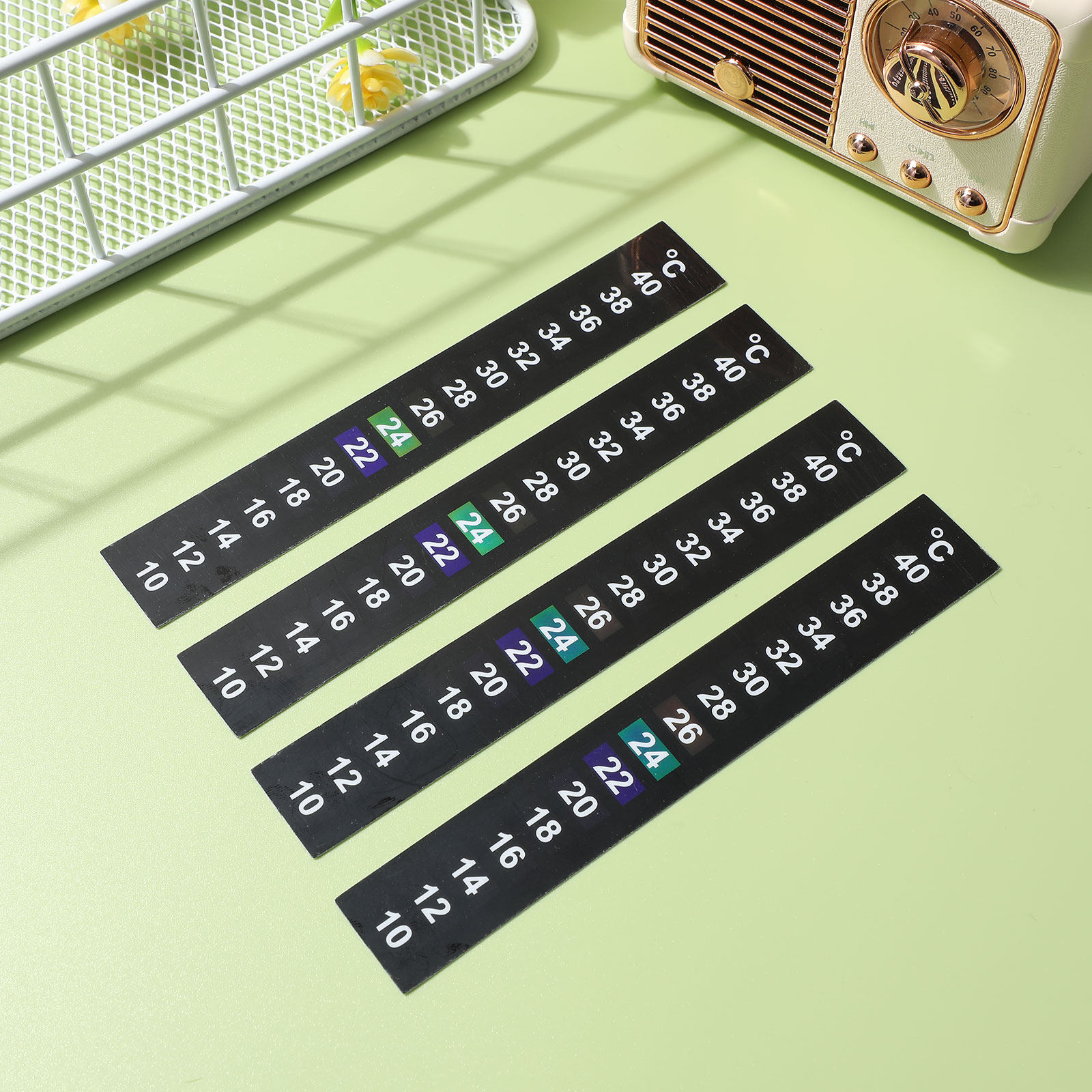 10 pièces de bandelettes therm - Temperature Strip Thermometer avis et prix