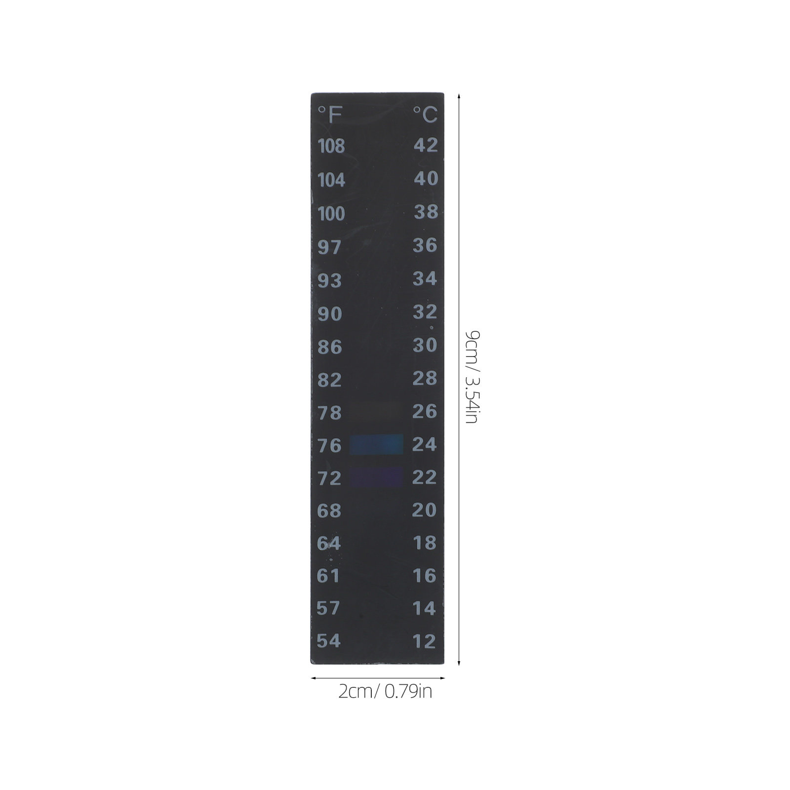 10 bandes adhésives thermométr - Temperature Strip Thermometer avis et prix
