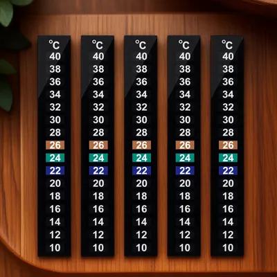 10 bandes thermométriques à cr - Temperature Strip Thermometer avis et prix