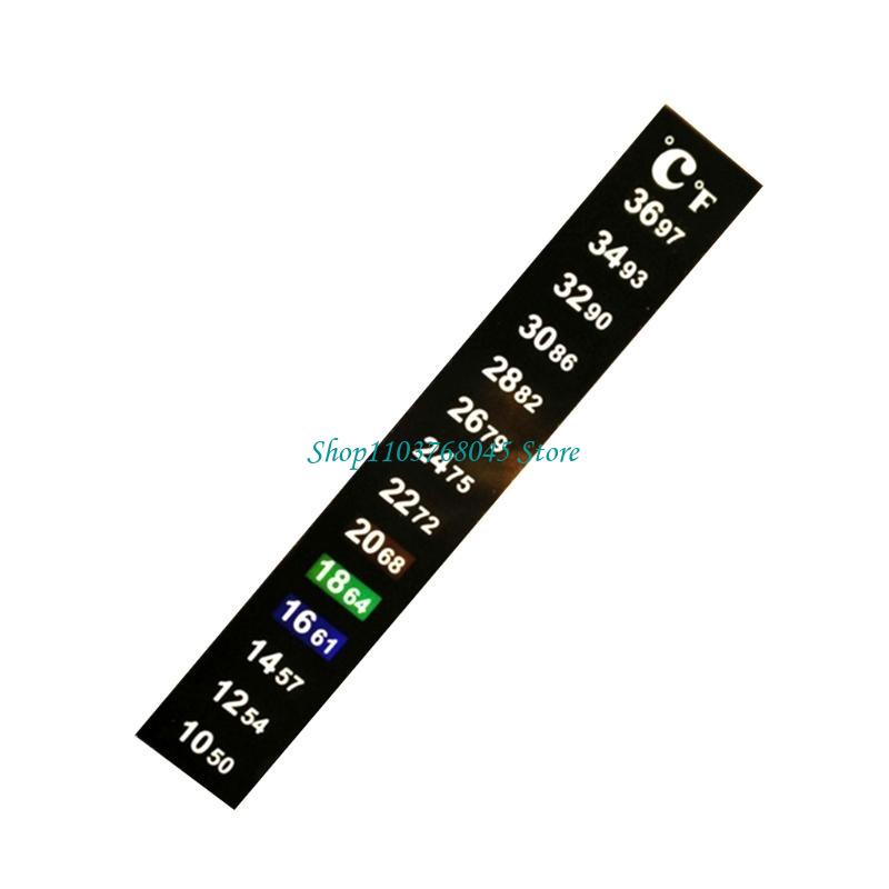 Bandes thermomètre autocollant - Temperature Strip Thermometer avis et prix