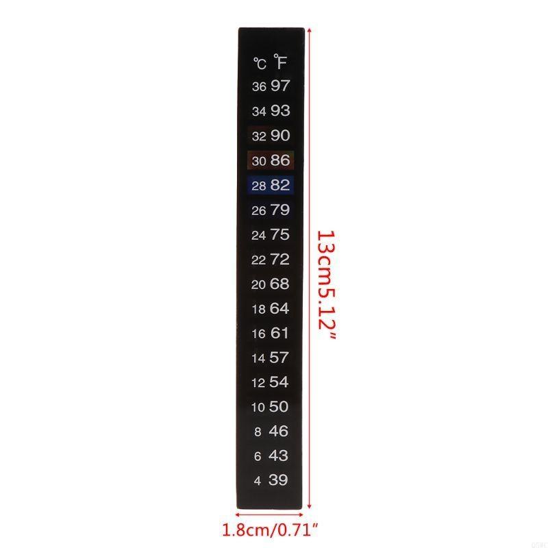 Autocollant thermomètre d'aqua - Temperature Strip Thermometer avis et prix