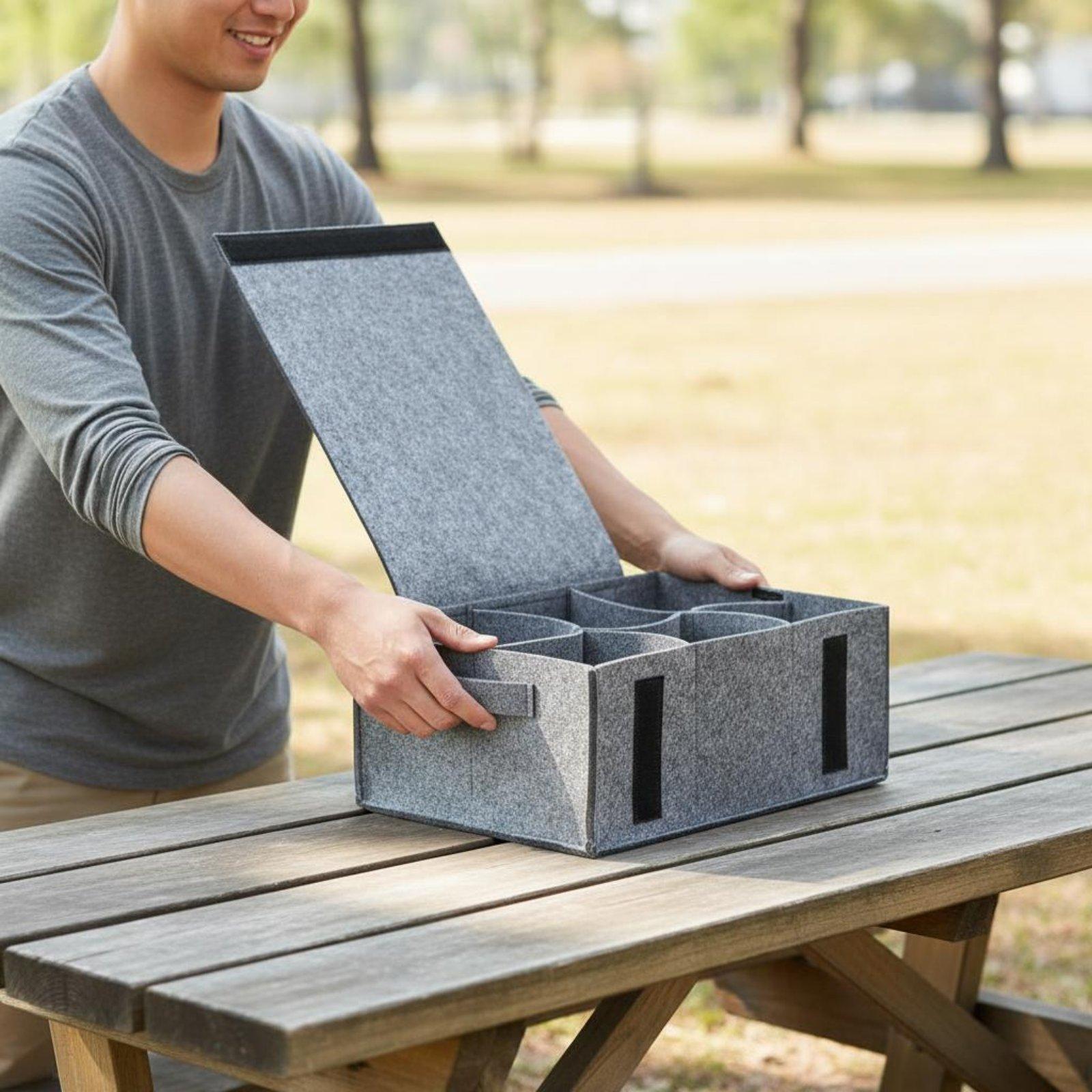Pochette de rangement en feutr - Coffee Equipment And Tools avis et prix