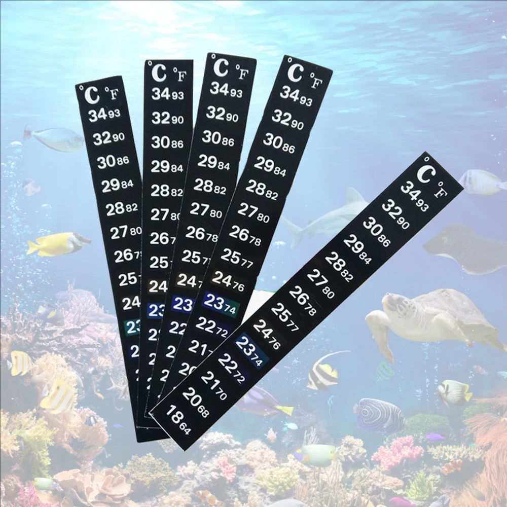 Lot de 5/10 autocollants therm - Temperature Strip Thermometer avis et prix