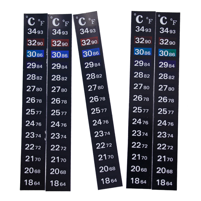 1/2/3/5 pièces/lot Bande therm - Temperature Strip Thermometer avis et prix