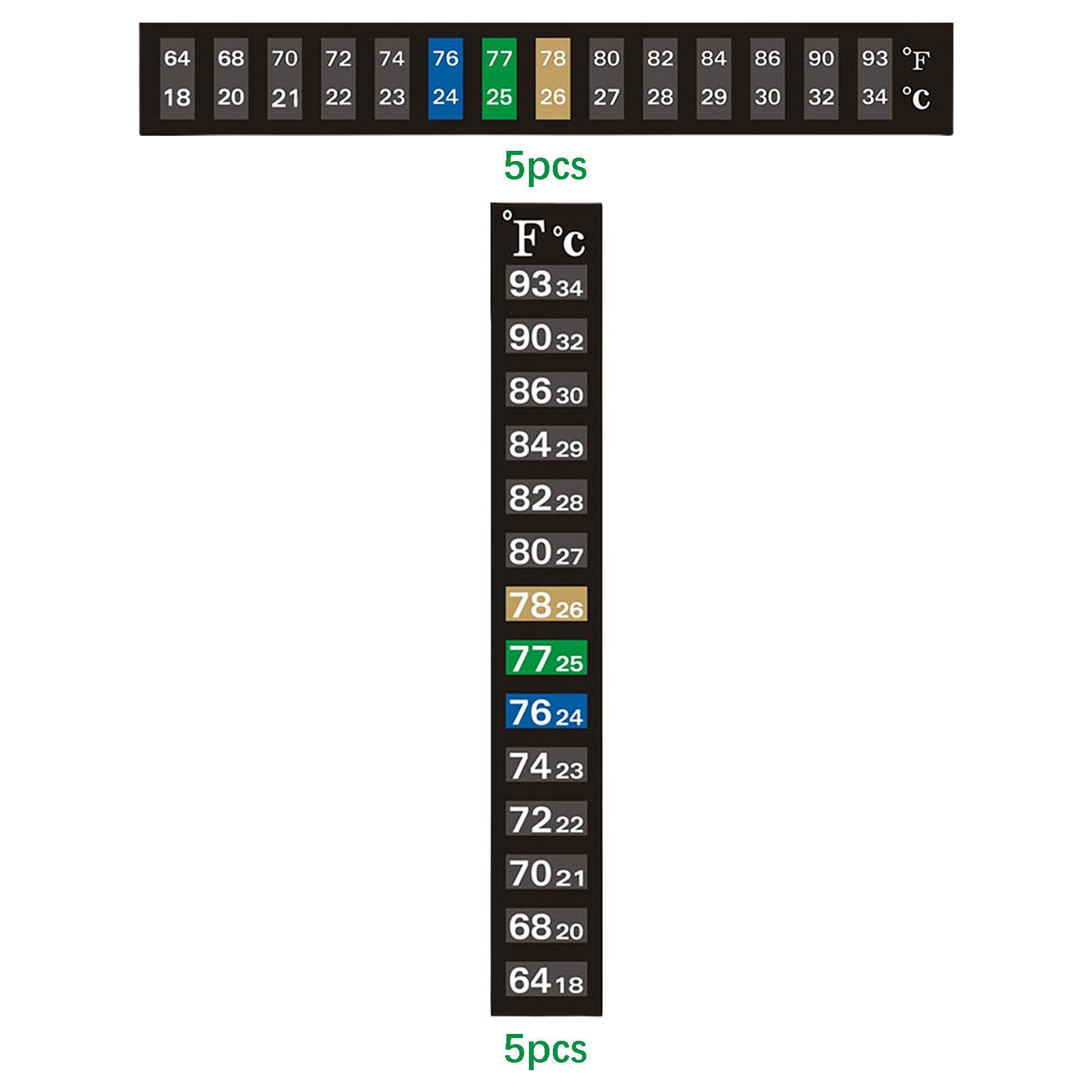 Autocollants thermomètres pour - Temperature Strip Thermometer avis et prix