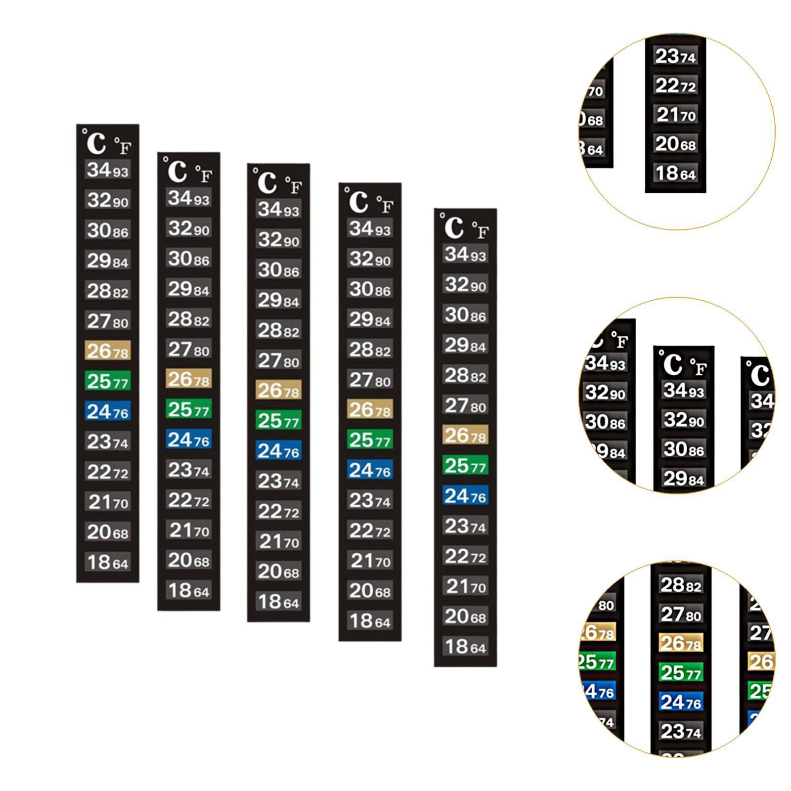 Bande thermomètre pour aquariu - Temperature Strip Thermometer avis et prix