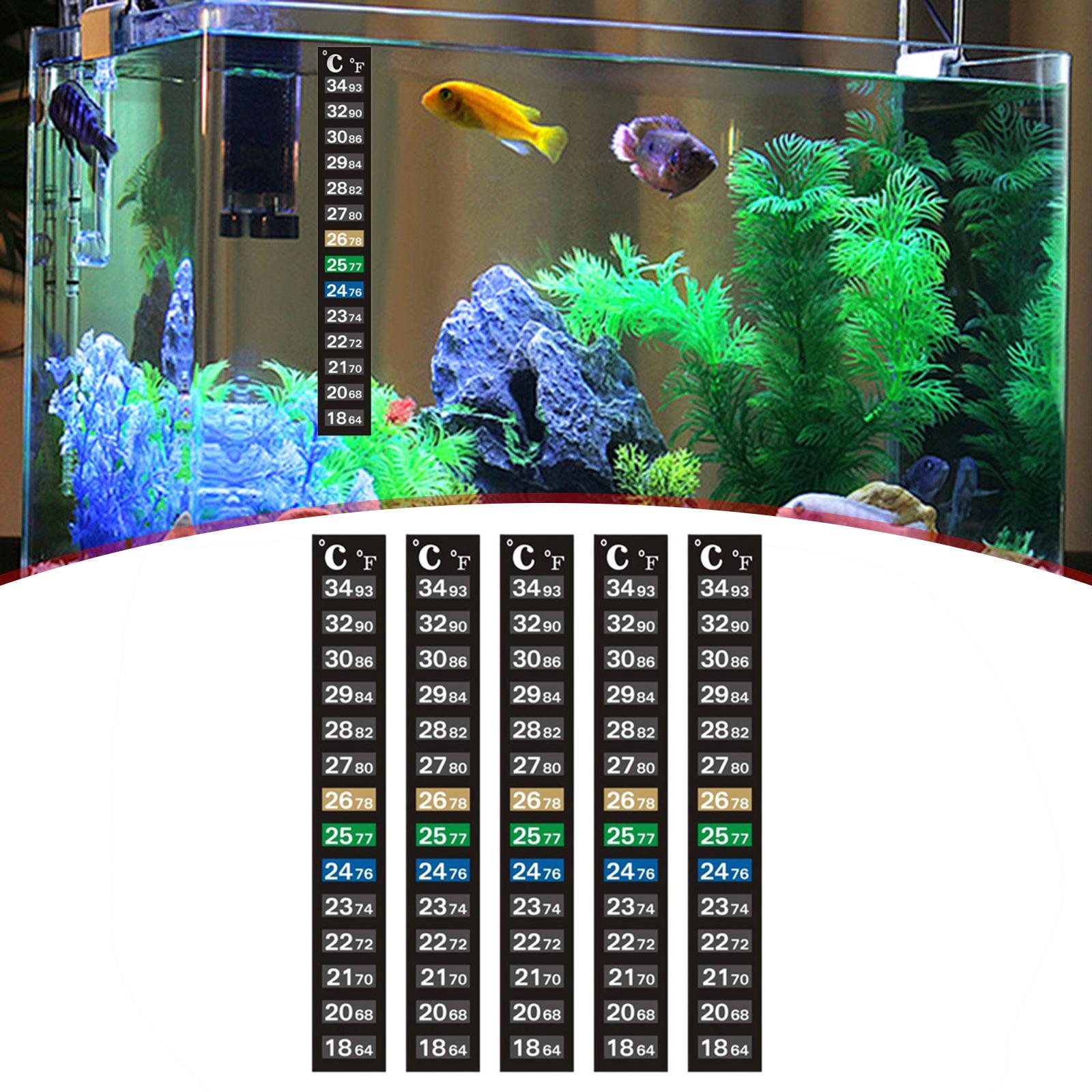 Bande thermomètre pour aquariu - Temperature Strip Thermometer avis et prix