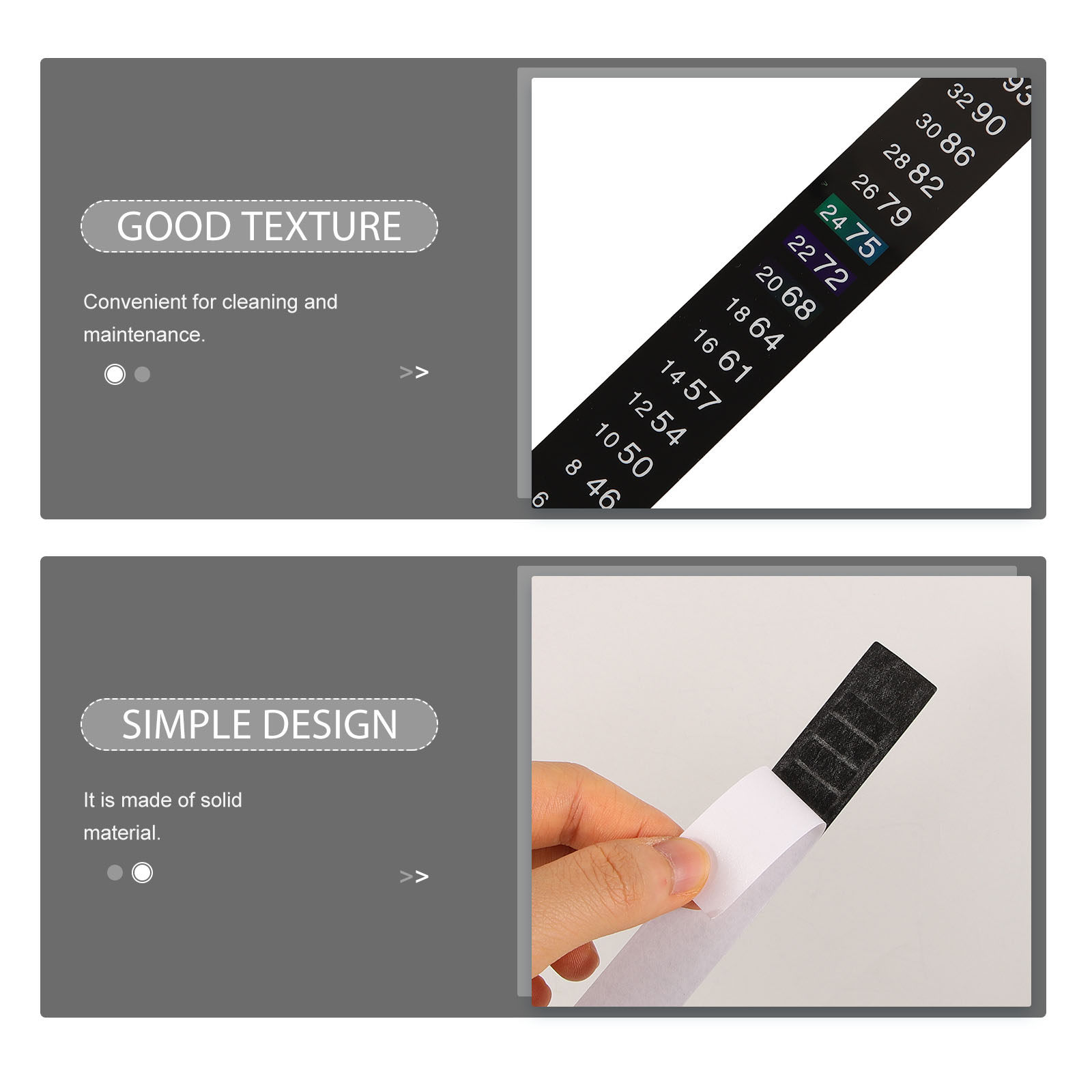 5 pièces de bandelettes adhési - Temperature Strip Thermometer avis et prix