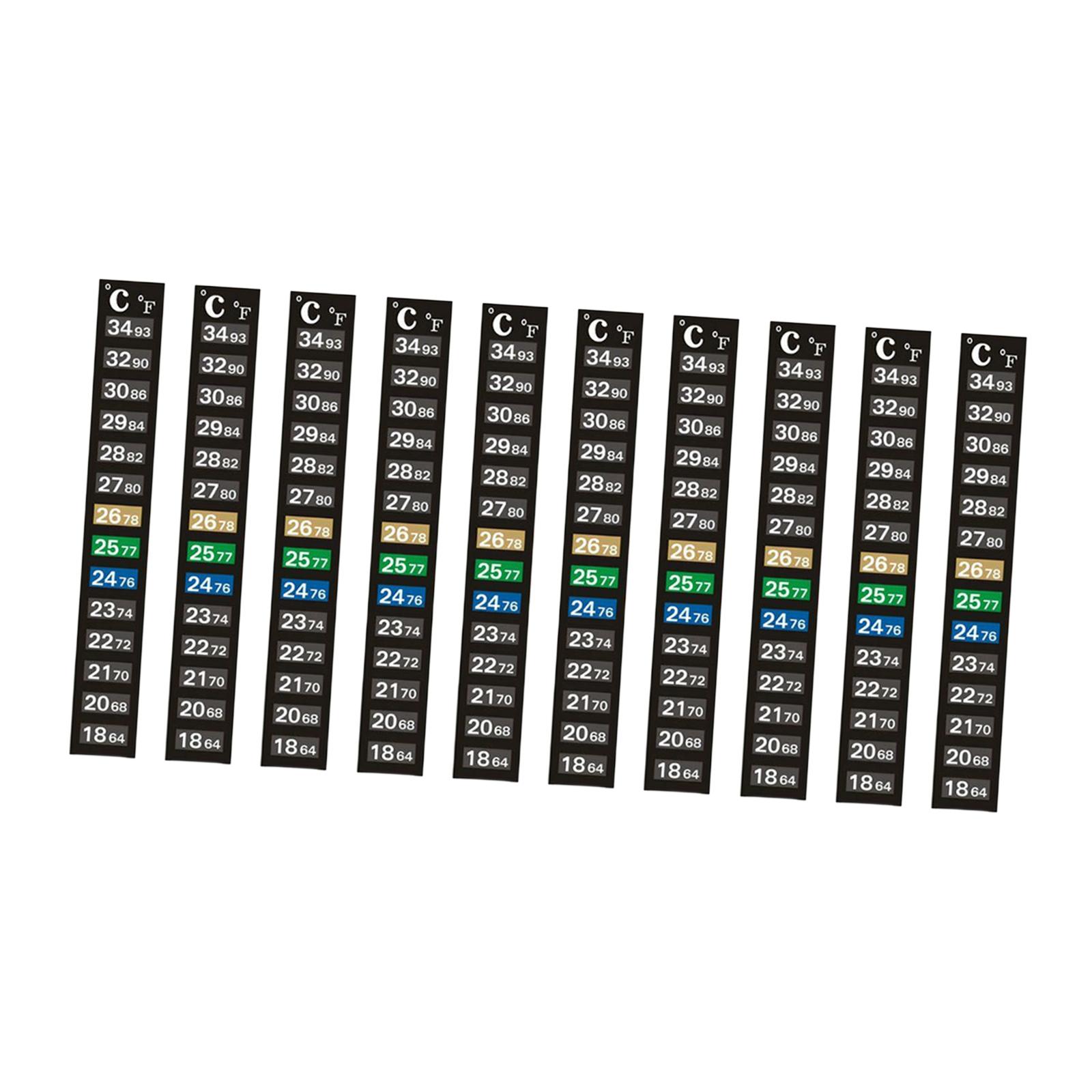 Bandelettes de Test de tempéra - Temperature Strip Thermometer avis et prix